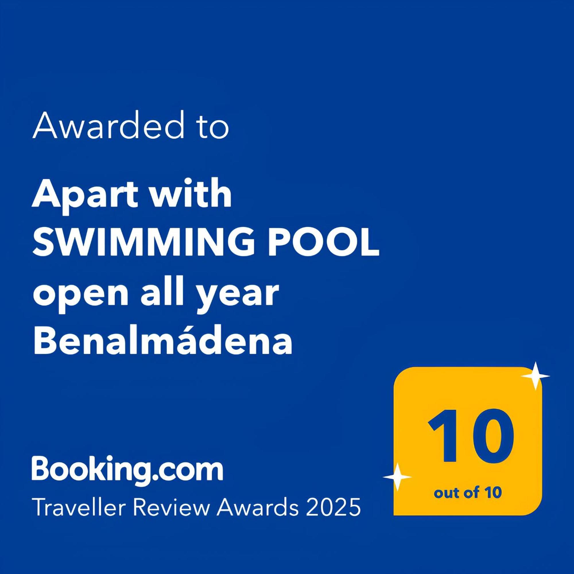 Apart With Swimming Pool Open All Year ベナルマデナ エクステリア 写真